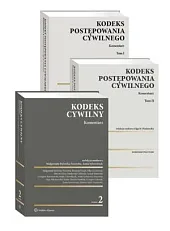 PAKIET: Kodeks postępowania cywilnego. Komentarz. Tom I i II + Kodeks cywilny. Komentarz
